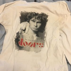A long sleeved vintage doors t-shirt